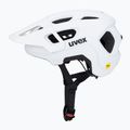 Vaikiškas dviratininko šalmas UVEX React MIPS Jr white matt 3