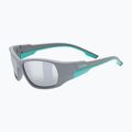 Vaikiški akiniai nuo saulės UVEX Sportstyle 514 grey matt/mirror silver