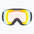 Slidinėjimo akiniai UVEX Downhill 2100 V black matt/mirror rainbow clear 2