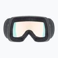 Slidinėjimo akiniai UVEX Downhill 2100 V black matt/mirror rainbow clear 3