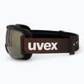 Slidinėjimo akiniai UVEX Downhill 2100 CV black matt/mirror cooper green 4