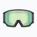 Slidinėjimo akiniai UVEX Athletic CV black matt/mirror opal colorvision yellow 2
