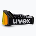 Slidinėjimo akiniai UVEX Gravity FM black matt/mirror red orange clear 4