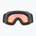 Slidinėjimo akiniai UVEX Gravity FM black matt/mirror red orange clear 3