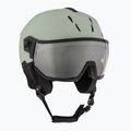 Slidinėjimo šalmas UVEX Instinct Visor oxid green matt/mirror silver/smoke