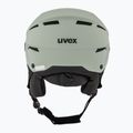 Slidinėjimo šalmas UVEX Instinct Visor oxid green matt/mirror silver/smoke 4
