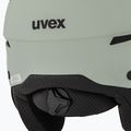 Slidinėjimo šalmas UVEX Instinct Visor oxid green matt/mirror silver/smoke 8
