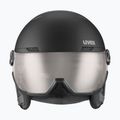 Slidinėjimo šalmas UVEX Wanted Visor Pro V black/silver matt 2
