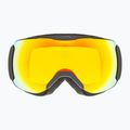 Slidinėjimo akiniai UVEX Downhill 2100 CV black matt/mirror orange yellow 2