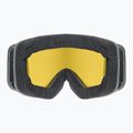 Vaikiški slidinėjimo akiniai UVEX Pwdr FM black matt/mirror green yellow clear 3