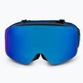 Vaikiški slidinėjimo akiniai UVEX Pwdr FM black matt/mirror blue smoke clear 2
