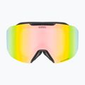 Slidinėjimo akiniai UVEX Evidnt Attract S V + case black matt/mirror rainbow clear 7