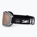 Slidinėjimo akiniai UVEX Evidnt Attract + case white matt/mirror silver yellow clear 5