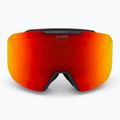 Slidinėjimo akiniai UVEX Evidnt Attract + case black matt/mirror red orange clear 3