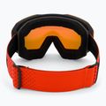 Slidinėjimo akiniai UVEX Evidnt Attract + case black matt/mirror red orange clear 4