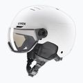Slidinėjimo šalmas UVEX Wanted Visor Pro V white matt