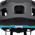 Dviračio šalmas UVEX React black/teal matt 7