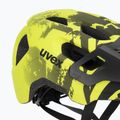 Vaikiškas dviračio šalmas UVEX React MIPS Jr lime/black 7