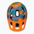 Vaikiškas dviratininko šalmas UVEX React Jr papaya camo matt 6