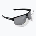 Akiniai nuo saulės UVEX Axos Set black matt/mirror silver/clear