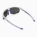 Akiniai nuo saulės UVEX Axos Set white matt/mirror purple/clear 3