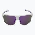 Akiniai nuo saulės UVEX Axos Set white matt/mirror purple/clear 4