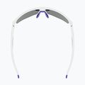 Akiniai nuo saulės UVEX Axos Set white matt/mirror purple/clear 5