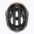 Dviratininko šalmas UVEX Stride Visor white matt/litemirror silver 7