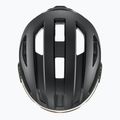 Dviratininko šalmas UVEX Stride Visor black matt/litemirror silver 6