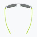 Vaikiški saulės akiniai UVEX Rookie Jr white lime m./mirror green 4