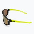 Vaikiški akiniai nuo saulės UVEX Skyryse Jr black/yellow matt/mirror yellow 4