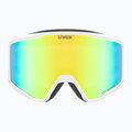 Slidinėjimo akiniai UVEX Blast FM S2 white matt/mirror green 2
