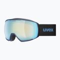 Slidinėjimo akiniai UVEX Victorious FM dust blue matt/mirror sapphire 5
