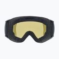 Slidinėjimo akiniai UVEX Victorious FM black matt/mirror ruby 7