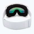 Vaikiški slidinėjimo akiniai UVEX Pwdr FM white matt/mirror rainbow/green/clear 3
