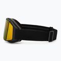 Slidinėjimo akiniai UVEX Gravity FM black matt/mirror yellow/orange/clear 4