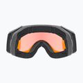 Slidinėjimo akiniai UVEX Gravity FM black matt/mirror yellow/orange/clear 3