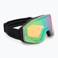 Slidinėjimo akiniai UVEX Gravity FM oxid matt green/mirror opal/orange/clear