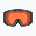 Slidinėjimo akiniai UVEX Athletic LGL black matt/orange/clear 2