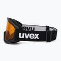 Slidinėjimo akiniai UVEX Athletic LGL black matt/yellow/clear 4