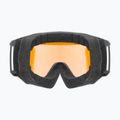 Slidinėjimo akiniai UVEX Athletic LGL black matt/yellow/clear 3