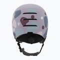Vaikiškas slidinėjimo šalmas UVEX Rocket Visor Jr cool lavender abstract matt/mirror silver/laser gold 4