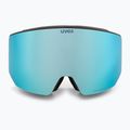 Slidinėjimo akiniai Uvex Lace Attract FM black matt/mirror ice 3