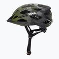 Vaikiškas dviratininko šalmas UVEX Air Wing 2 CC dark olive/black matt 3