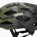 Vaikiškas dviratininko šalmas UVEX Air Wing 2 CC dark olive/black matt 7