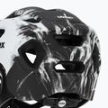 Vaikiškas dviratininko šalmas UVEX React Fullface Jr black/white matt 8