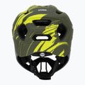 Vaikiškas dviratininko šalmas UVEX React Fullface Jr dark olive matt 4