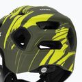 Vaikiškas dviratininko šalmas UVEX React Fullface Jr dark olive matt 8
