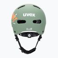 Vaikiškas šalmas UVEX Kid 4 Style bam moss green/papaya matt 4