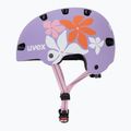 Vaikiškas šalmas UVEX Kid 4 Style flower lilac matte 3